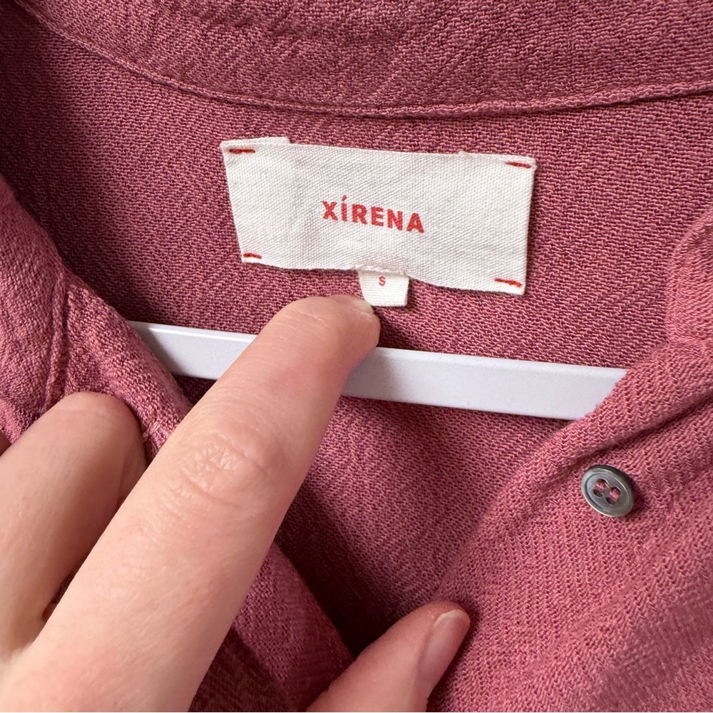 XiRena Jo Button Down Shirt Size Small - Picture 4 of 6